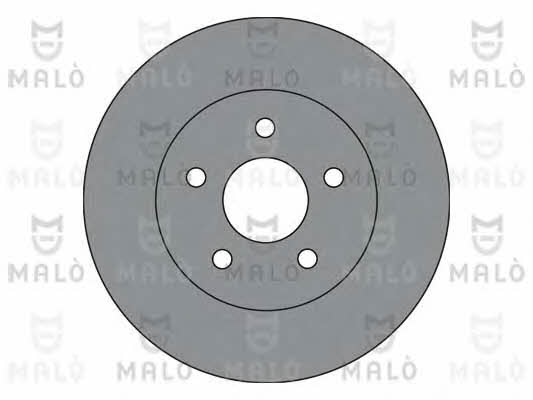 Malo 1110278 Rear brake disc, non-ventilated 1110278