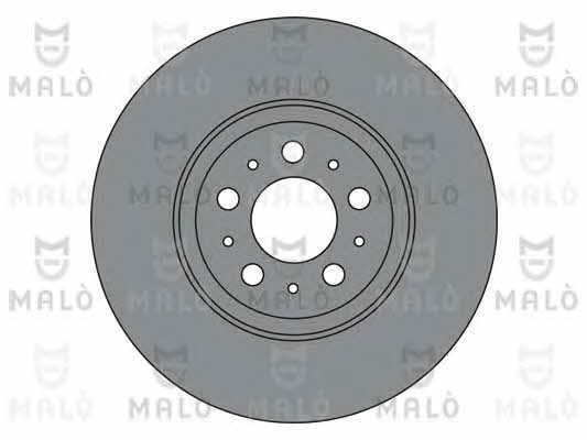 Malo 1110295 Front brake disc ventilated 1110295