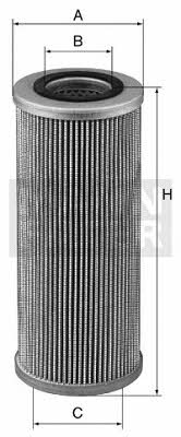 Mann-Filter HD 952/9 Hydraulic filter HD9529