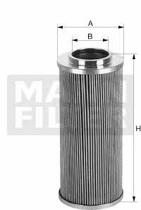 Mann-Filter HD 958/2 Hydraulic filter HD9582