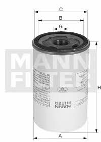 Mann-Filter LB 11 102/2 Moisture oil separator filter LB111022