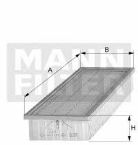 AC filter Audi 90: CU34105 Mann-Filter Cabin filter