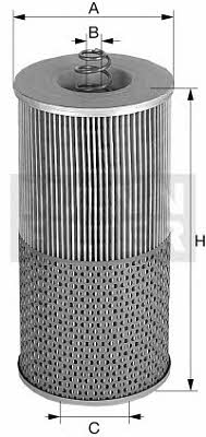 Mann-Filter H 816/1 Hydraulic filter H8161