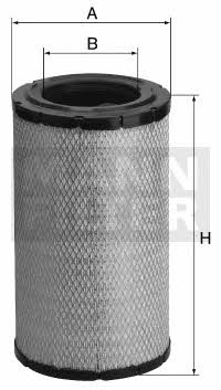 Mann-Filter C 30 899 Air filter for special equipment C30899