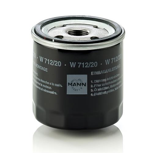 Mann-Filter W 712/20 Oil Filter W71220