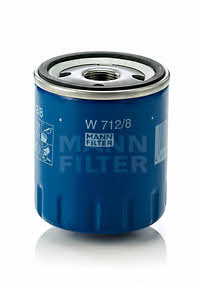 Mann-Filter W 712/8 Oil Filter W7128