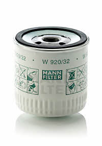 Mann-Filter W 920/32 Oil Filter W92032