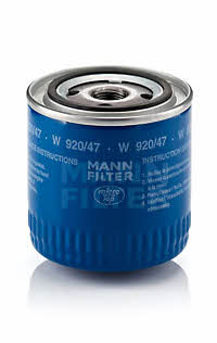 Mann-Filter W 920/47 Oil Filter W92047