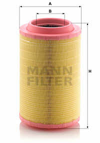 Mann-Filter C 25 860/8 Air filter C258608