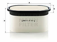 Mann-Filter CP 23 210 Air filter CP23210