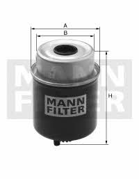 Mann-Filter WK 8127 Fuel filter WK8127 WK8127 Mann-Filter Fuel filter