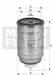 Mann-Filter WK 842/6 Fuel filter WK8426