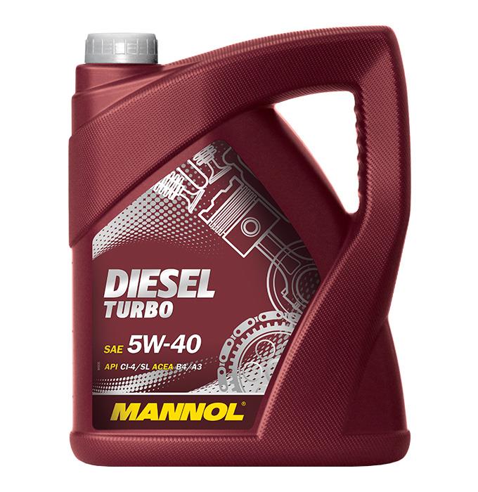 Mannol DT50510 Engine oil Mannol DIESEL TURBO 5W-40, 5 l DT50510