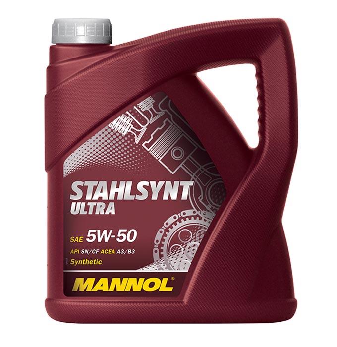 Mannol SU40300 Engine oil Mannol 10301 Stahlsynt Ultra 5W-50, 4L SU40300