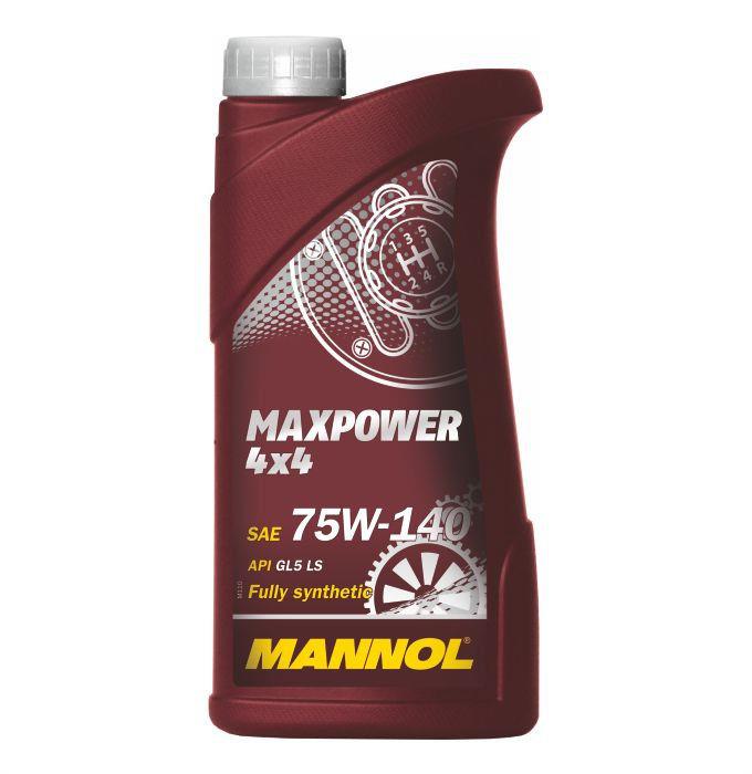 Mannol SG10200 Transmission oil MANNOL 8102 Maxpower 4x4 75W-140 API GL-5 LS, 1 l SG10200