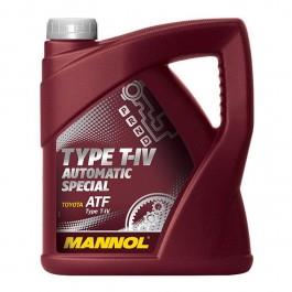 Mannol AT16094 Transmission oil Mannol TYPE T-IV AUTOMATIC SPECIAL, 20 l AT16094