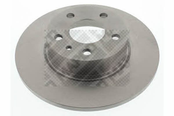 Mapco 15042 Rear brake disc, non-ventilated 15042