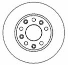 Mapco 15106 Rear brake disc, non-ventilated 15106