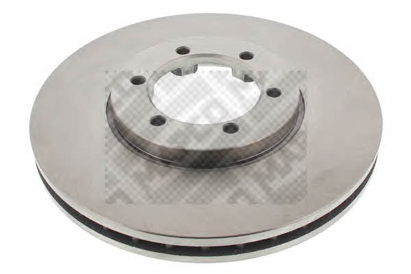 Mapco 15271 Front brake disc ventilated 15271