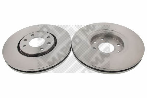 Mapco 15309/2 Front brake disc ventilated 153092