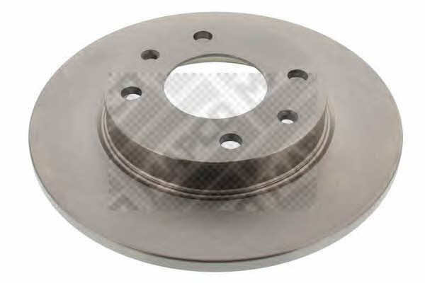 Mapco 15315 Unventilated front brake disc 15315