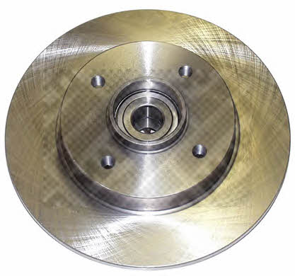 Mapco 15329 Rear brake disc, non-ventilated 15329