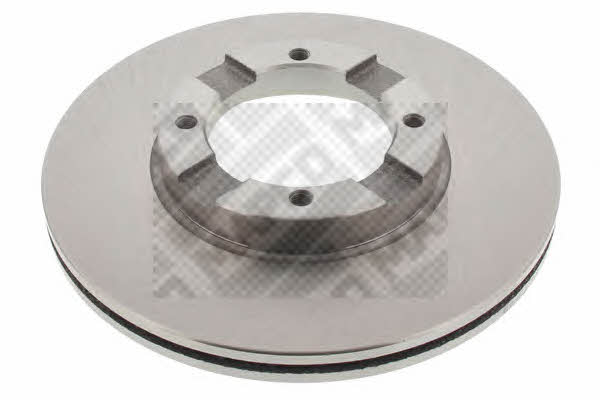 Mapco 15505 Front brake disc ventilated 15505