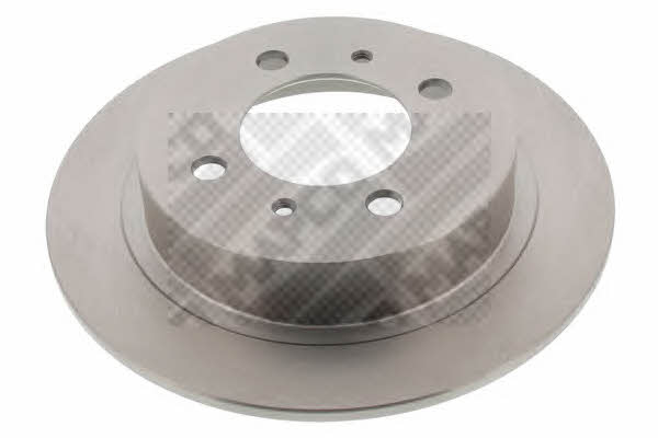 Mapco 15509 Rear brake disc, non-ventilated 15509