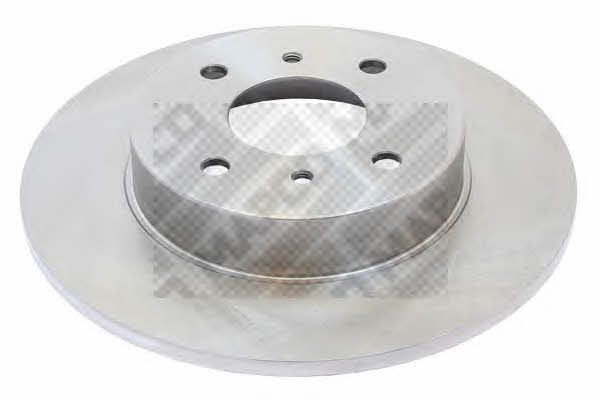 Mapco 15511 Unventilated front brake disc 15511