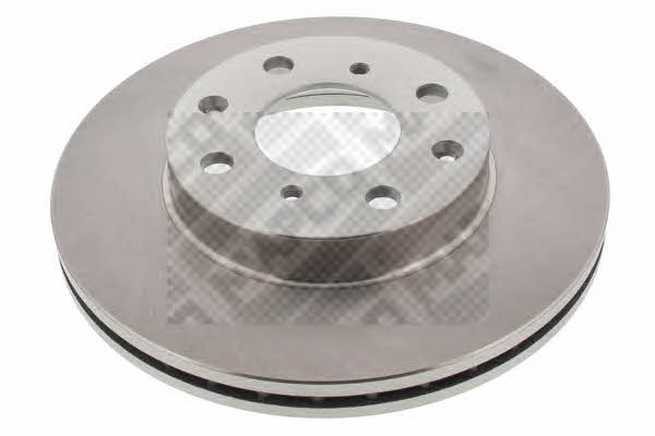 Mapco 15521 Front brake disc ventilated 15521