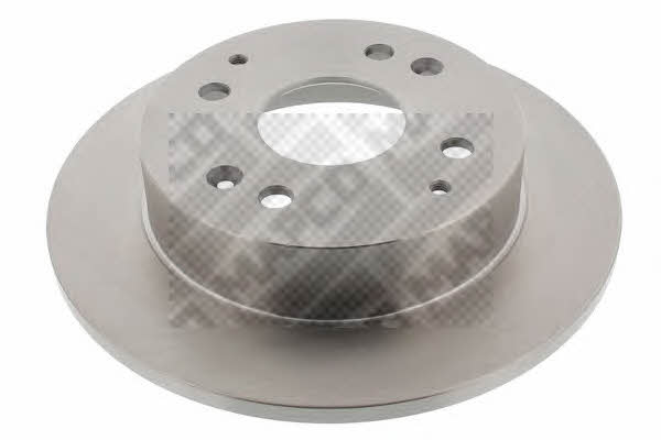 Mapco 15523 Rear brake disc, non-ventilated 15523