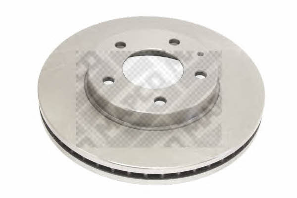 Mapco 15539 Front brake disc ventilated 15539