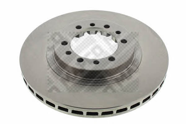 Mapco 15545 Front brake disc ventilated 15545
