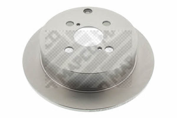 Mapco 15561 Rear brake disc, non-ventilated 15561