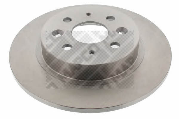 Mapco 15574 Rear brake disc, non-ventilated 15574