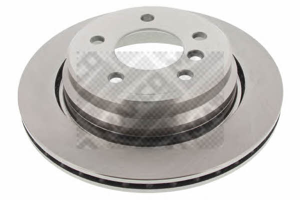 Mapco 15651 Rear ventilated brake disc 15651