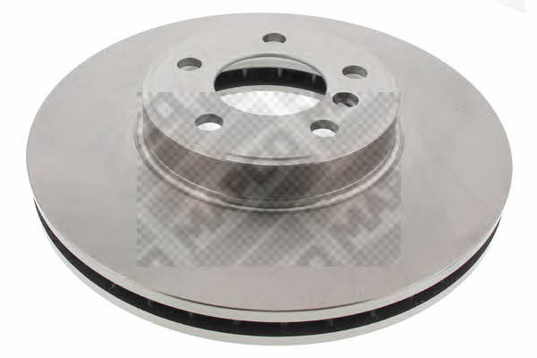 Mapco 15656 Front brake disc ventilated 15656