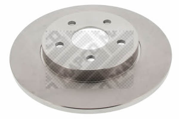 Mapco 15698 Rear brake disc, non-ventilated 15698