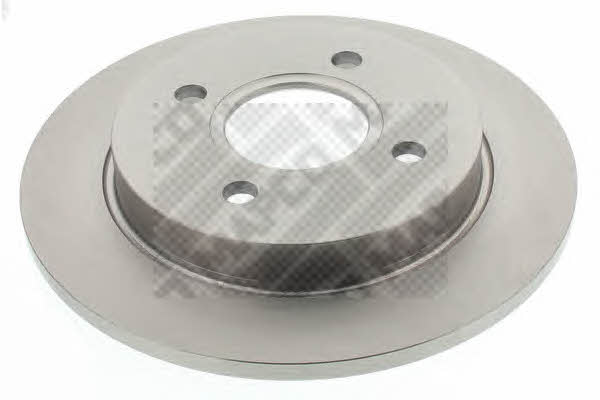 Mapco 15731 Rear brake disc, non-ventilated 15731