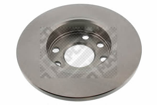 Mapco 15748 Unventilated front brake disc 15748