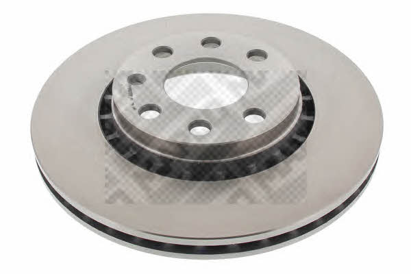 Mapco 15750 Front brake disc ventilated 15750