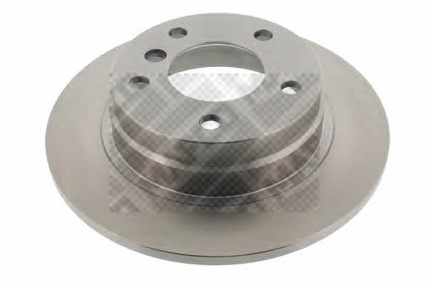 Mapco 15762 Rear brake disc, non-ventilated 15762