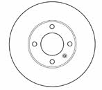 Mapco 15768 Unventilated front brake disc 15768