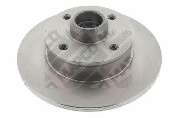 Mapco 15772 Rear brake disc, non-ventilated 15772