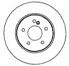 Mapco 15791 Rear brake disc, non-ventilated 15791