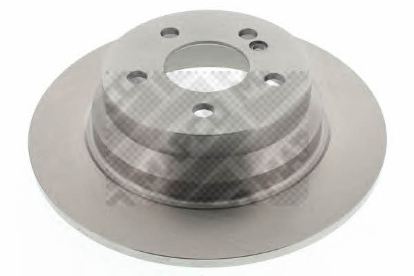 Mapco 15813 Rear brake disc, non-ventilated 15813