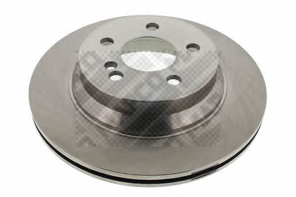 Mapco 15814 Rear ventilated brake disc 15814