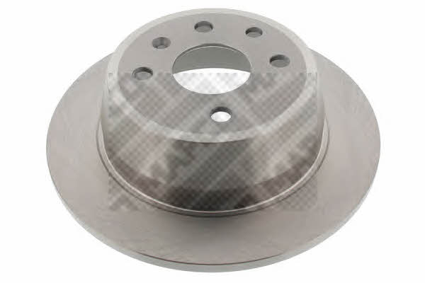 Mapco 15849 Rear brake disc, non-ventilated 15849