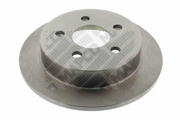 Mapco 15857 Rear brake disc, non-ventilated 15857
