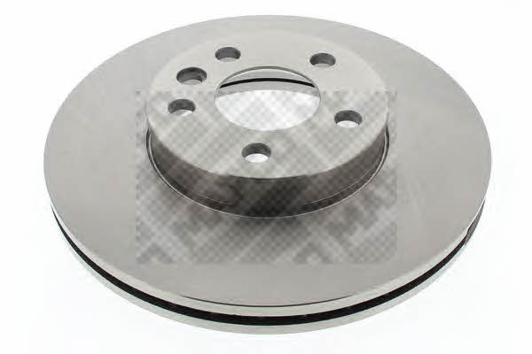 Mapco 15879 Front brake disc ventilated 15879